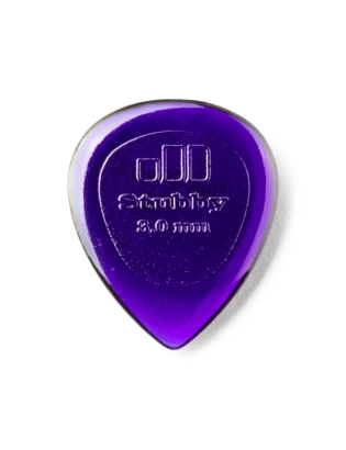 Dunlop Stubby Jazz Pick 3,0 6-Pack