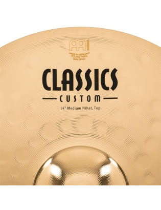 Meinl Classics Custom Brilliant Medium Hi-Hat 14"