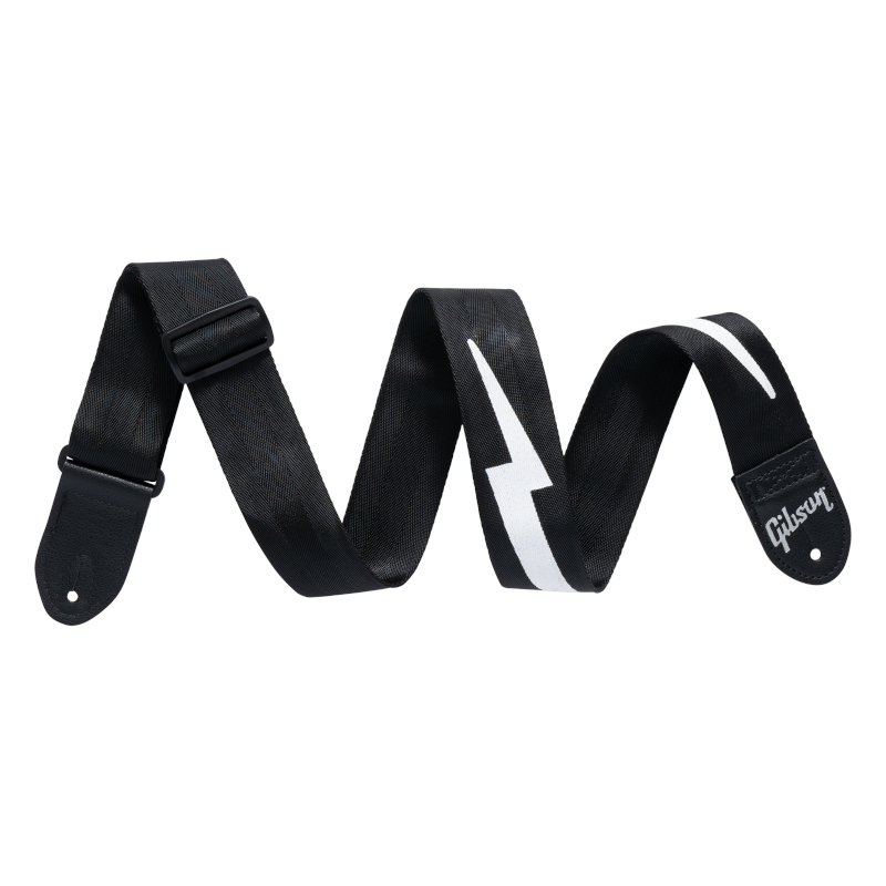 Gibson The Lightning Bolt Seatbelt BK