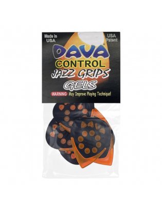 Dava Jazz Grip Gels Orange 6-Pack