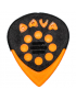 Dava Jazz Grip Gels Orange 6-Pack