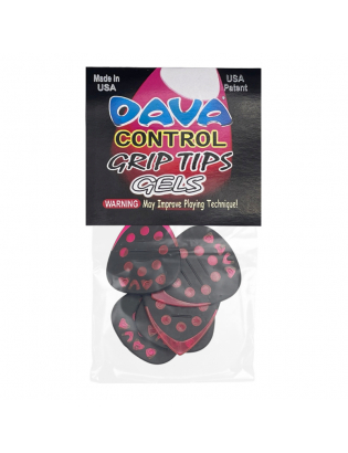 Dava Grip Tip Gels Cherry 6-Pack