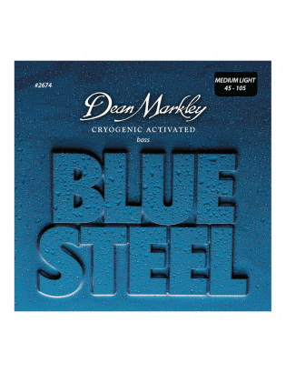 Dean Markley 2674 ML Blue Steel™ Bass