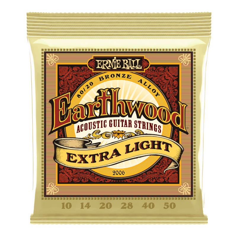 Ernie Ball 2006 Earthwood Extra Light 80/20 Bronze