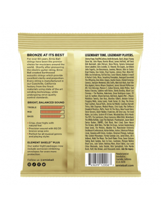 Ernie Ball 2006 Earthwood Extra Light 80/20 Bronze