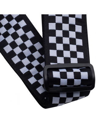 Ernie Ball 4149 Jacquard Strap Black&White Checkered