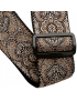 Ernie Ball 4163 Jacquard Strap Gold&Black Paisley