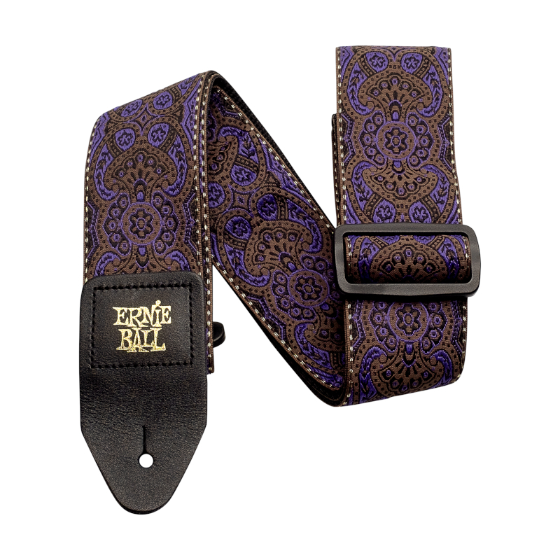 Ernie Ball 4164 Jacquard Strap Purple Paisley