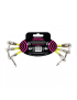 Ernie Ball 6059 Patch Cable Flat Schwarz 15cm