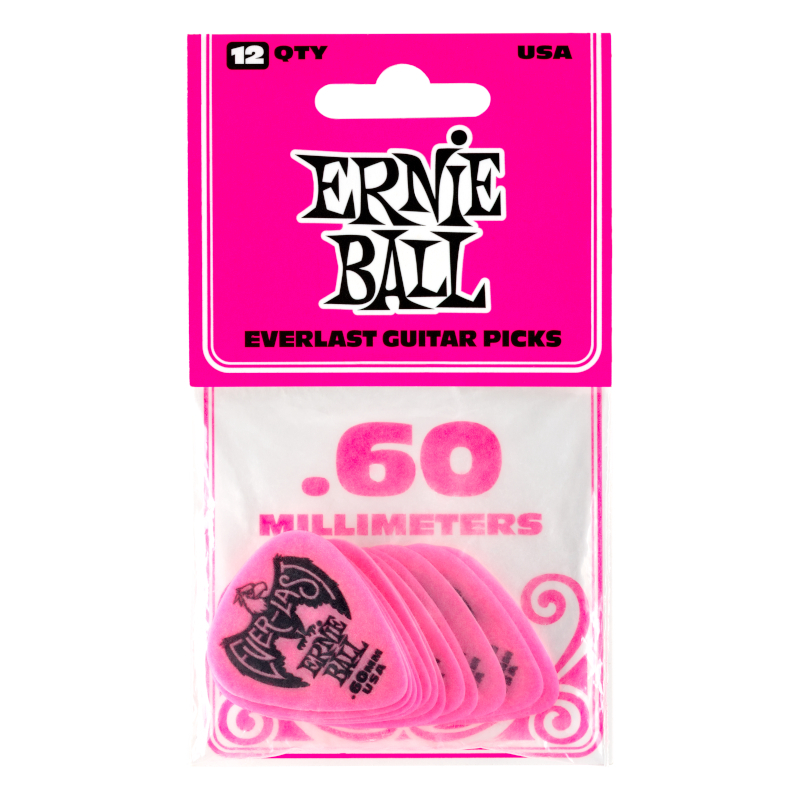 Ernie Ball 9179 Everlast Pick 0,60 12-Pack