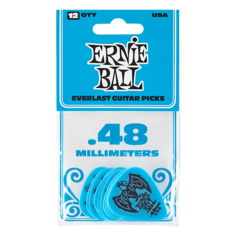 Ernie Ball 9181 Everlast Pick 0,48 12-Pack