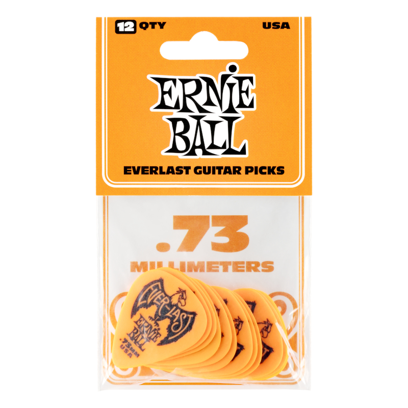 Ernie Ball 9190 Everlast Pick 0,73 12-Pack