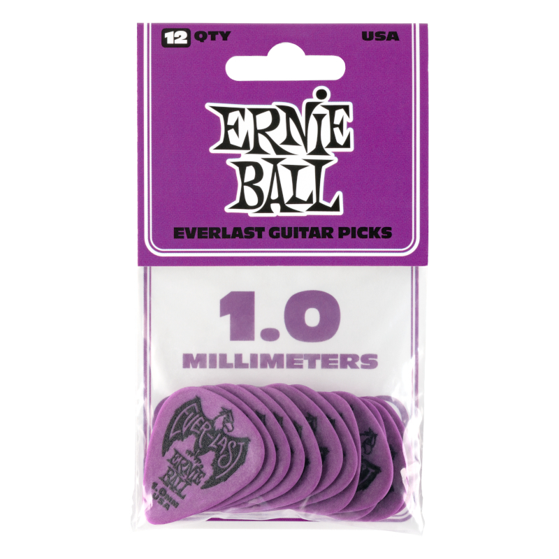 Ernie Ball 9193 Everlast Pick 1,0 12-Pack