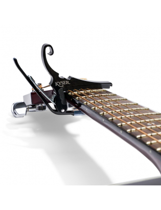 Kyser® Quick-Change® Acoustic Capo Black