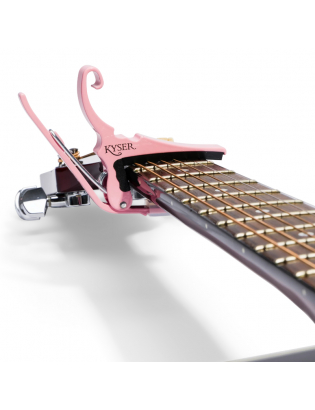 Kyser® Quick-Change® Acoustic Capo Pink