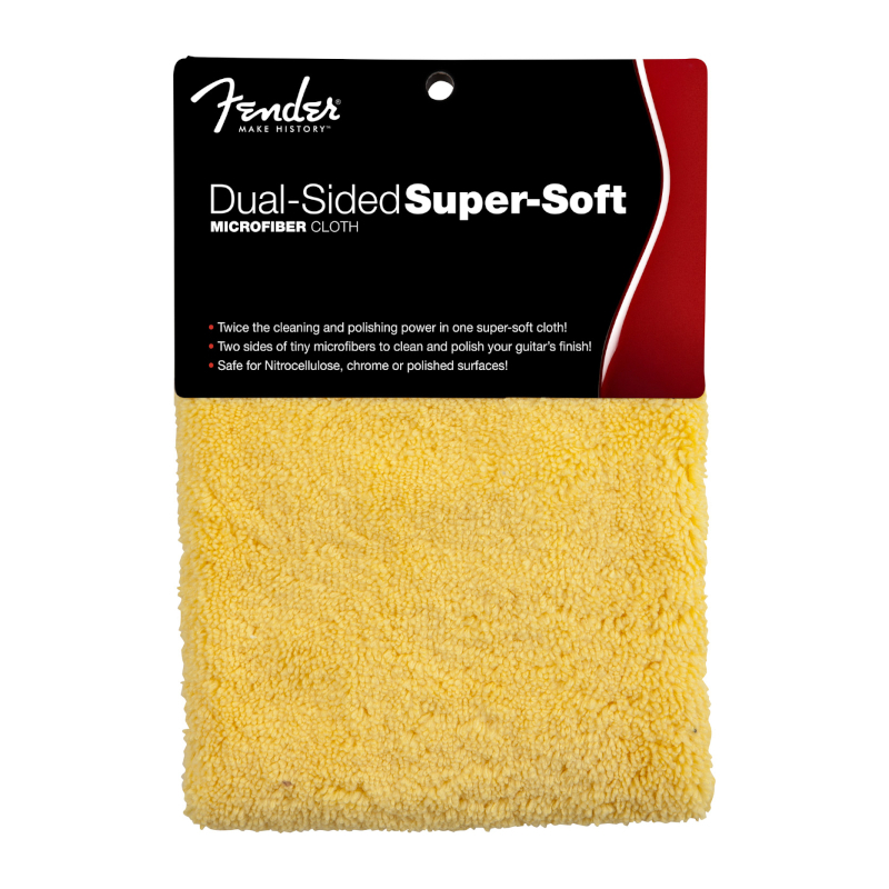 Fender® Super-Soft Dual-Sided Microfiber Cloth