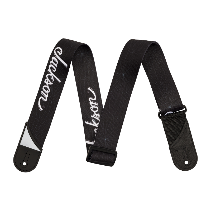Jackson® White Logo Strap Black