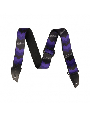 Jackson® Double V Pattern Strap Black Purple