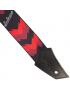Jackson® Double V Pattern Strap Black Red