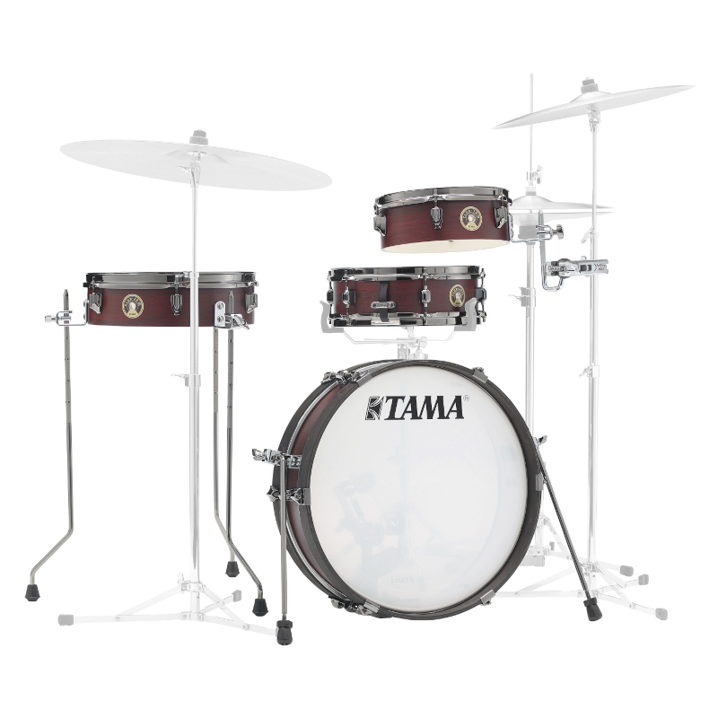 TAMA Club-JAM Pancake LJK48PBN Burgundy Walnut