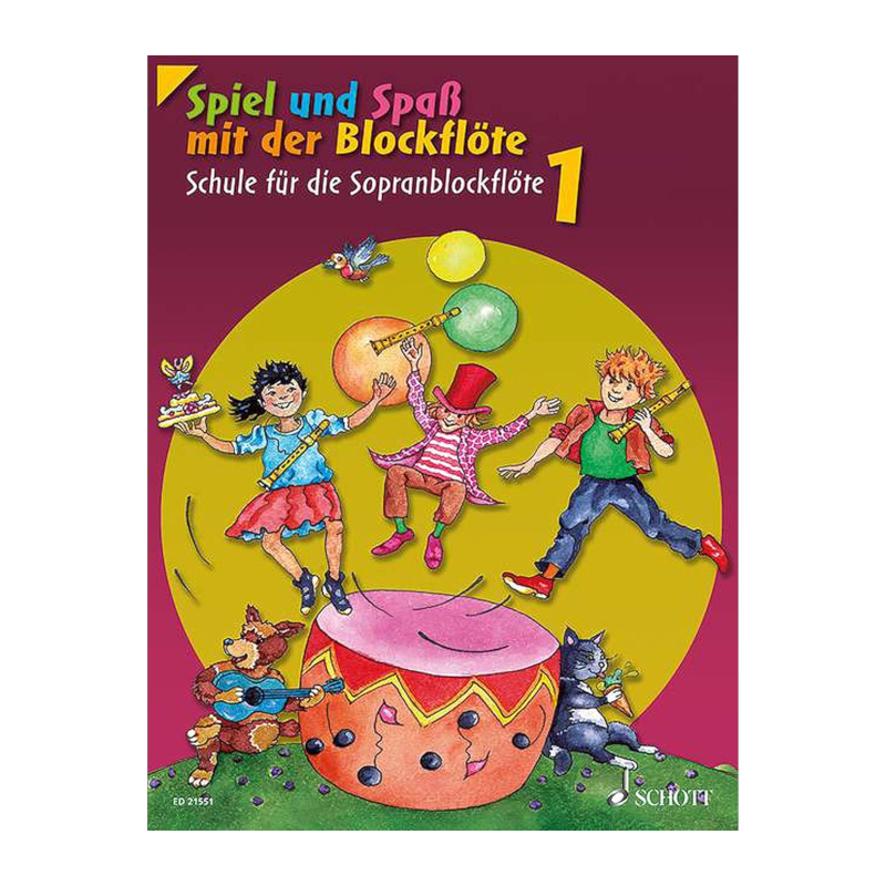 Spiel und Spaß mit der Blockflöte 1 - Sopran
