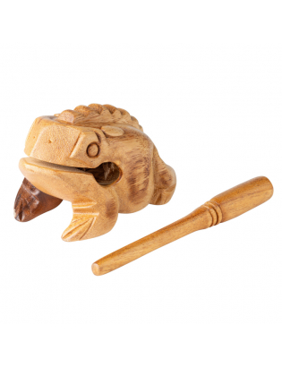 NINO 514NT Wood Frog Guiro Medium