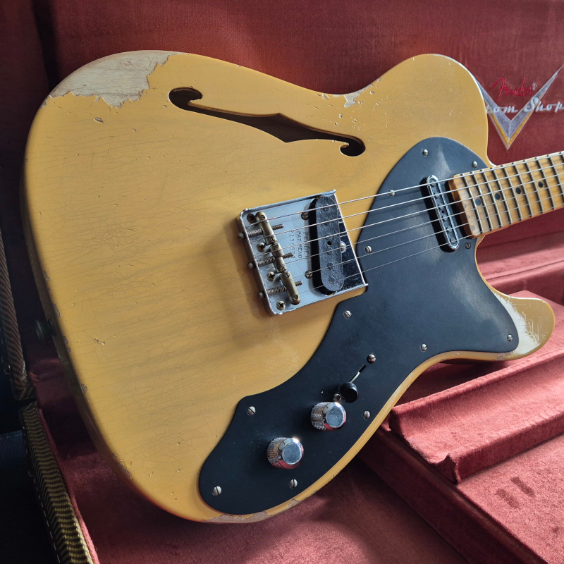Fender® Limited Edition Nocaster® Thinline Relic® MN ANBL