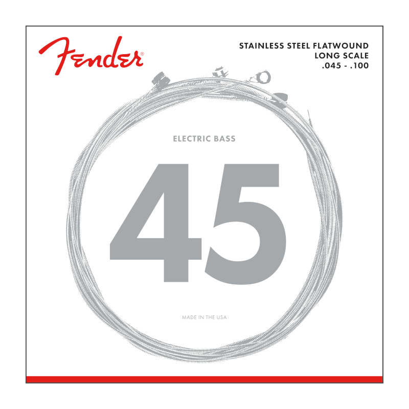 Fender® 9050L Stainless Steel Flatwound 9050's