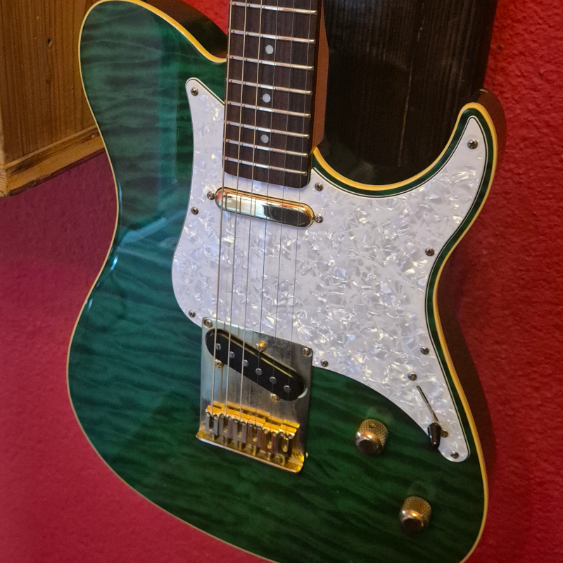 YAMAHA Pacifica 402S Translucent Green 90s - GEBRAUCHT