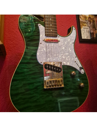 YAMAHA Pacifica 402S Translucent Green 90s - GEBRAUCHT