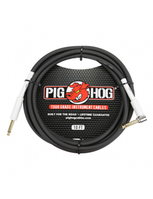 Pig Hog Angled Fat Cable 3m