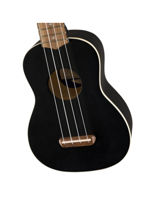 Fender® Venice Soprano Uke WN BK
