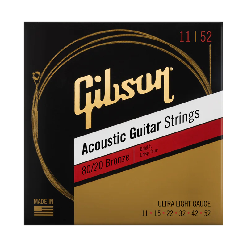 Gibson 80/20 Bronze Acoustic Ultra Light