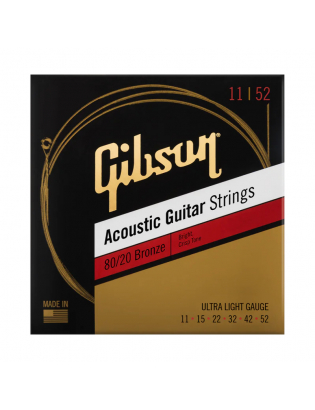 Gibson 80/20 Bronze Acoustic Ultra Light