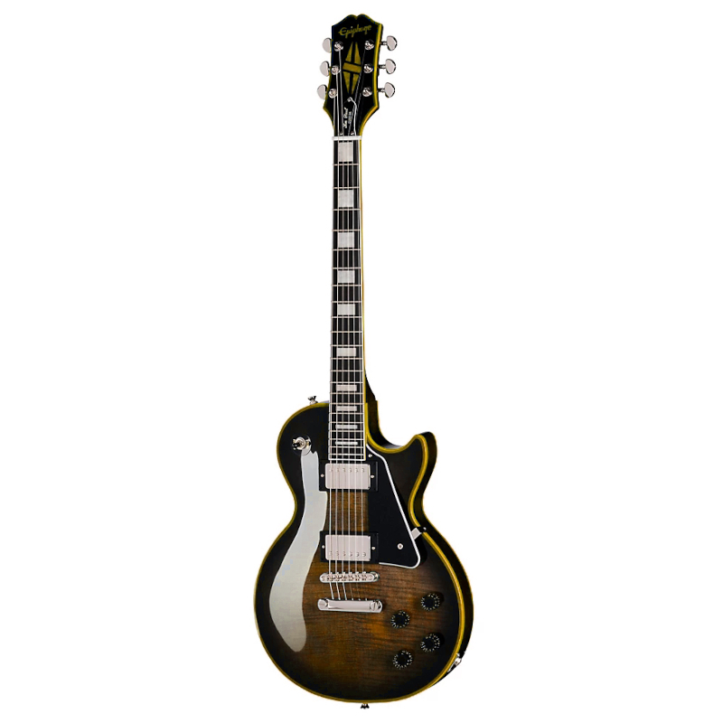Epiphone Les Paul Custom Widow Yellow Burst