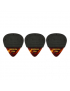 Fender® Mojo Grip™ Celluloid Pick TS Medium 3-Pack