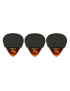 Fender® Mojo Grip™ Celluloid Pick TS Heavy 3-Pack
