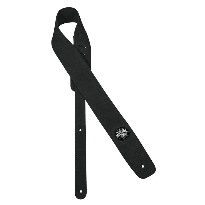 Gaucho GST-610-BK Padded Suede Strap Black
