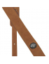 Gaucho GST-610-LBR Padded Suede Strap Light Brown