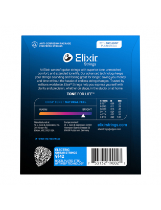 Elixir® 19002 Optiweb® Electric Super Light
