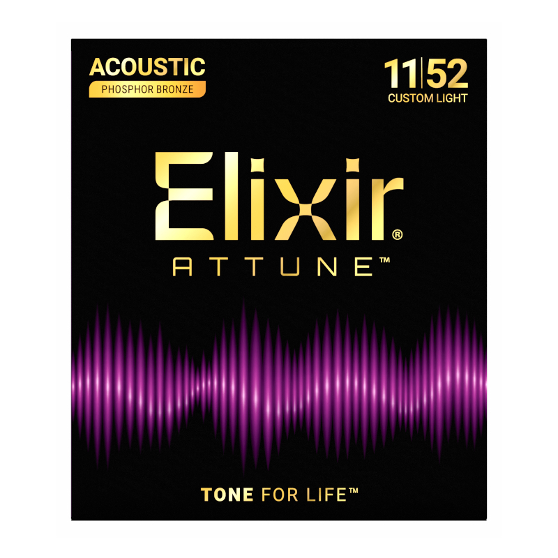 Elixir® 21027 Attune™ Phosphor Bronze Custom Light