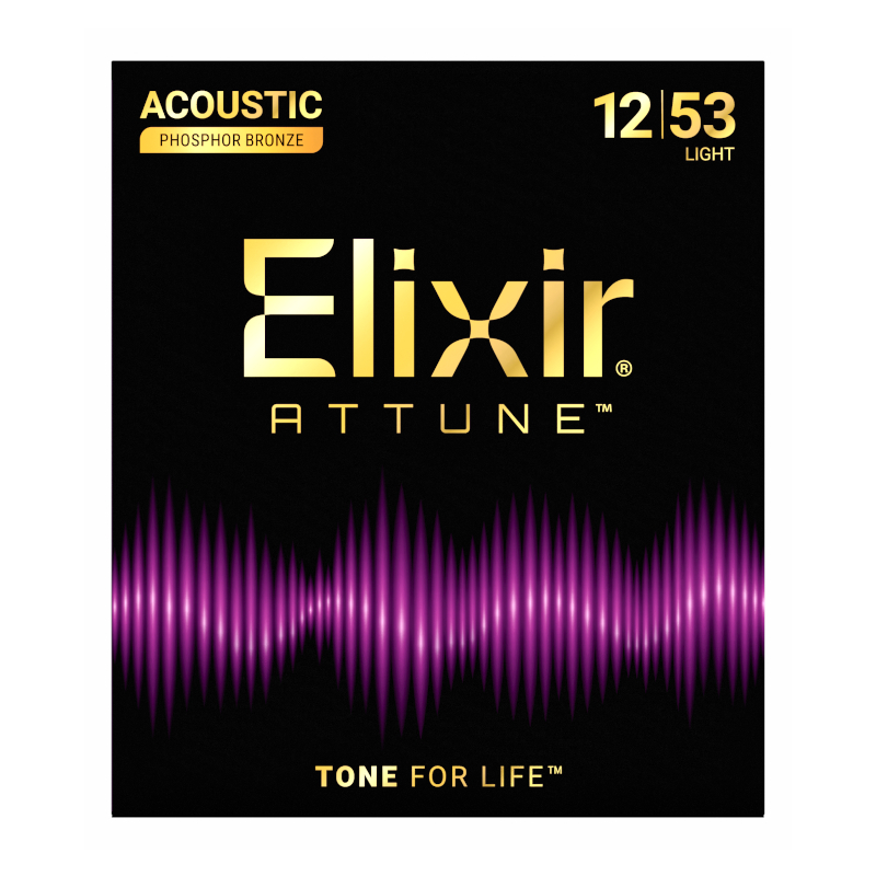 Elixir® 21052 Attune™ Phosphor Bronze Light