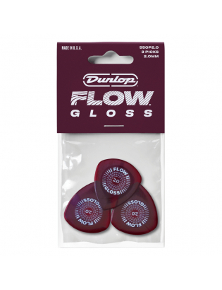 Dunlop Flow® Gloss Pick 2,0...