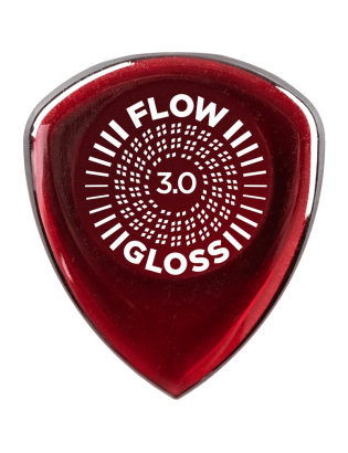 Dunlop Flow® Gloss Pick 3,0 3-Pack