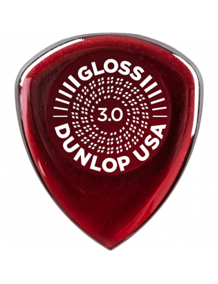 Dunlop Flow® Gloss Pick 3,0 3-Pack