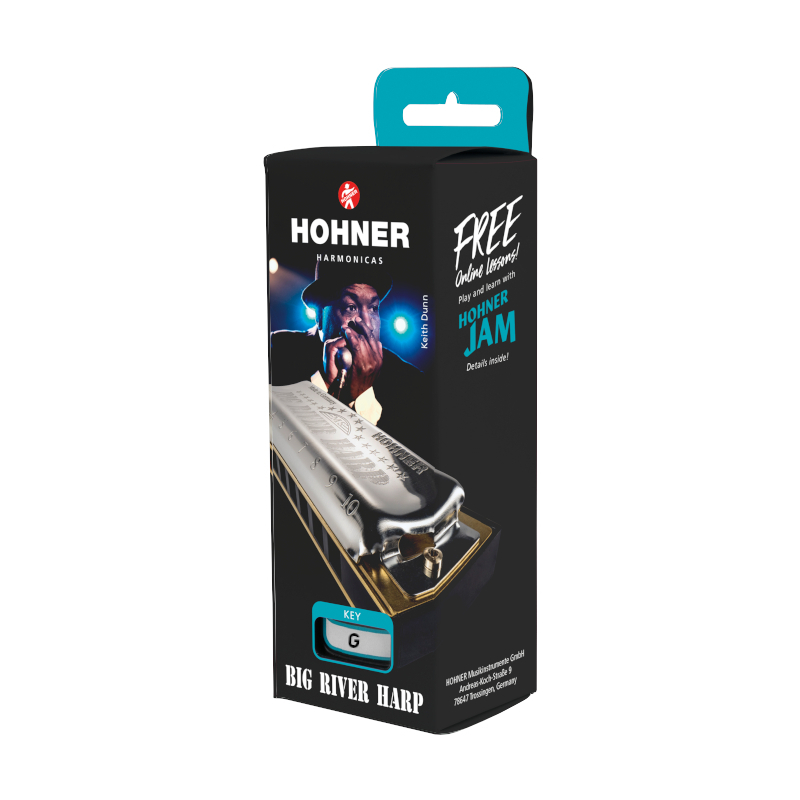 HOHNER Big River Harp MS G