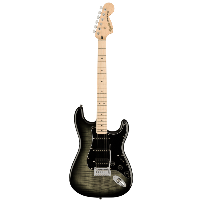 Fender® Squier Affinity Stratocaster® FMT HSS MN BBST