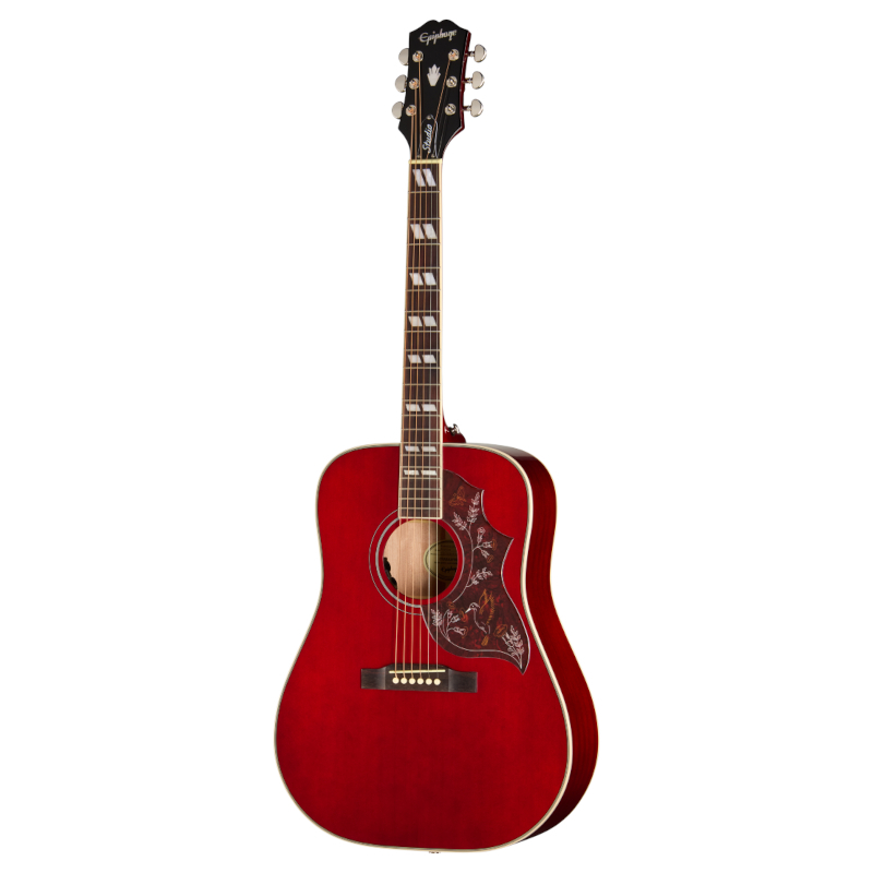 Epiphone Hummingbird Studio Exclusive Wine Red