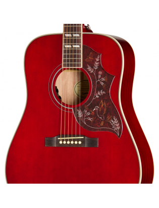 Epiphone Hummingbird Studio Exclusive Wine Red