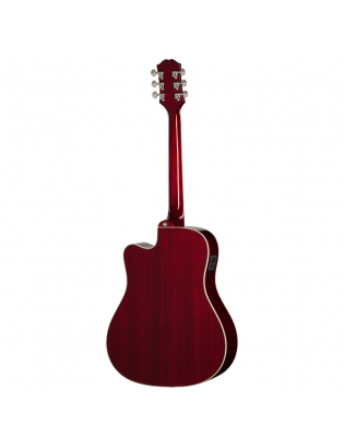 Epiphone Hummingbird Studio EC Exclusive Wine Red